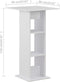vidaXL - Bartafel - 60x60x110 - cm - wit