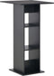 vidaXL - Bartafel - 60x60x110 - cm - zwart