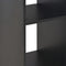 vidaXL - Bartafel - 60x60x110 - cm - zwart