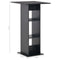 vidaXL - Bartafel - 60x60x110 - cm - zwart