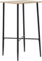 vidaXL - Bartafel - 60x60x111 - cm - MDF - eikenkleurig