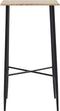 vidaXL - Bartafel - 60x60x111 - cm - MDF - eikenkleurig