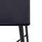 vidaXL - Bartafel - 60x60x111 - cm - MDF - zwart