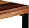 vidaXL - Bartafel - 70x70x106 - cm - massief - gerecycled - hout