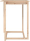 vidaXL - Bartafel - 80x80x110 - cm - massief - grenenhout