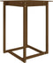 vidaXL - Bartafel - 80x80x110 - cm - massief - grenenhout - honingbruin