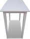 vidaXL - Bartafel - hout - wit