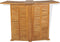 vidaXL - Bartafel - inklapbaar - 155x53x105 - cm - massief - teakhout