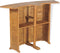 vidaXL - Bartafel - inklapbaar - 155x53x105 - cm - massief - teakhout