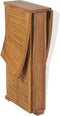 vidaXL - Bartafel - inklapbaar - 155x53x105 - cm - massief - teakhout