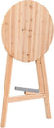 vidaXL Bartafel inklapbaar 78 cm vurenhout