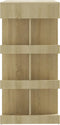 vidaXL - Bartafel - met - opbergrek - 100x50x101,5 - cm - hout - sonoma - eiken