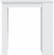 vidaXL - Bartafel - met - opbergrek - 102x50x103,5 - cm - bewerkt - hout - wit