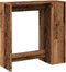 vidaXL - Bartafel - met - rekken - 101x40x103,5 - cm - bewerkt - hout - oud - houtkleur