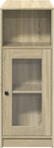 vidaXL - Bartafel - met - rekken - 101x40x103,5 - cm - hout - sonoma - eikenkleur