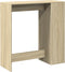 vidaXL - Bartafel - met - rekken - 101x40x103,5 - cm - hout - sonoma - eikenkleur