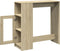 vidaXL - Bartafel - met - rekken - 101x40x103,5 - cm - hout - sonoma - eikenkleur