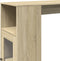 vidaXL - Bartafel - met - rekken - 101x40x103,5 - cm - hout - sonoma - eikenkleur
