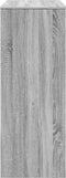 vidaXL - Bartafel - met - rekken - 90x40x103,5 - cm - bewerkt - hout - grijs - sonoma