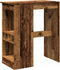 vidaXL - Bartafel - met - rekken - 90x47,5x103,5 - cm - bewerkt - hout - oud - houtkleur