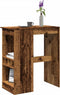 vidaXL - Bartafel - met - rekken - 90x47,5x103,5 - cm - bewerkt - hout - oud - houtkleur