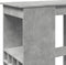 vidaXL - Bartafel - met - rekken - 90x47,5x103,5 - cm - bewerkt - hout - betongrijs