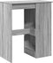 vidaXL - Bartafel - met - rekken - 90x47,5x103,5 - cm - bewerkt - hout - grijs - sonoma