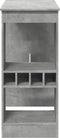 vidaXL - Bartafel - met - rekken - 90x47,5x103,5 - cm - bewerkt - hout - betongrijs