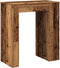 vidaXL - Bartafel - met - rekken - 95x47x103,5 - cm - bewerkt - hout - oud - houtkleur