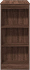 vidaXL - Bartafel - met - rekken - 95x47x103,5 - cm - bewerkt - hout - bruin - eiken