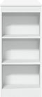 vidaXL - Bartafel - met - rekken - 95x47x103,5 - cm - bewerkt - hout - wit