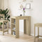 vidaXL - Bartafel - met - rekken - 95x47x103,5 - cm - hout - sonoma - eikenkleur