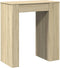 vidaXL - Bartafel - met - rekken - 95x47x103,5 - cm - hout - sonoma - eikenkleur