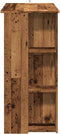 vidaXL - Bartafel - met - schap - 102x50x103,5 - cm - bewerkt - hout - oud - houtkleurig