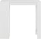 vidaXL - Bartafel - met - schap - 110x50x103 - cm - wit