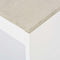 vidaXL - Bartafel - met - schap - 110x50x103 - cm - wit