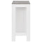 vidaXL - Bartafel - met - schap - 110x50x103 - cm - wit