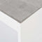 vidaXL - Bartafel - met - schap - 110x50x103 - cm - wit