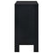 vidaXL - Bartafel - met - schap - 110x50x103 - cm - zwart