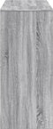 vidaXL - Bartafel - met - schap - 124x46x103,5 - cm - bewerkt - hout - grijs - sonoma