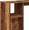 vidaXL - Bartafel - met - schap - 124x46x103,5 - cm - bewerkt - hout - oud - houtkleurig
