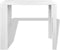 vidaXL - Bartafel - met - wijnrek - MDF - hoogglans - wit