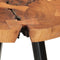 vidaXL - Bartafel - Ø53x105 - cm - massief - acaciahout