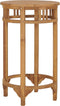 vidaXL - Bartafel - Ø60 - cm - massief - teakhout