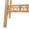 vidaXL - Bartafel - voor - buiten - Rond - Ø55x100 - cm - bamboe