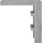 vidaXL - Bartafel - wandgemonteerd - 102x45x103,5 - cm - bewerkt - hout - grijs