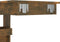 vidaXL - Bartafel - wandgemonteerd - 102x45x103,5 - cm - bewerkt - hout - eikenkleur