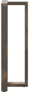 vidaXL - Bartafelpoten - 2 - st - T-vormig - 40x35x(110-111) - cm - staal - naturel