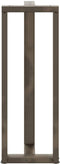 vidaXL - Bartafelpoten - 2 - st - T-vormig - 50x35x(110-111) - cm - staal - naturel