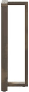 vidaXL - Bartafelpoten - 2 - st - T-vormig - 50x35x(110-111) - cm - staal - naturel